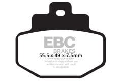 Vespa Gts 250-300 EBC Carbon Arka Fren Balatası