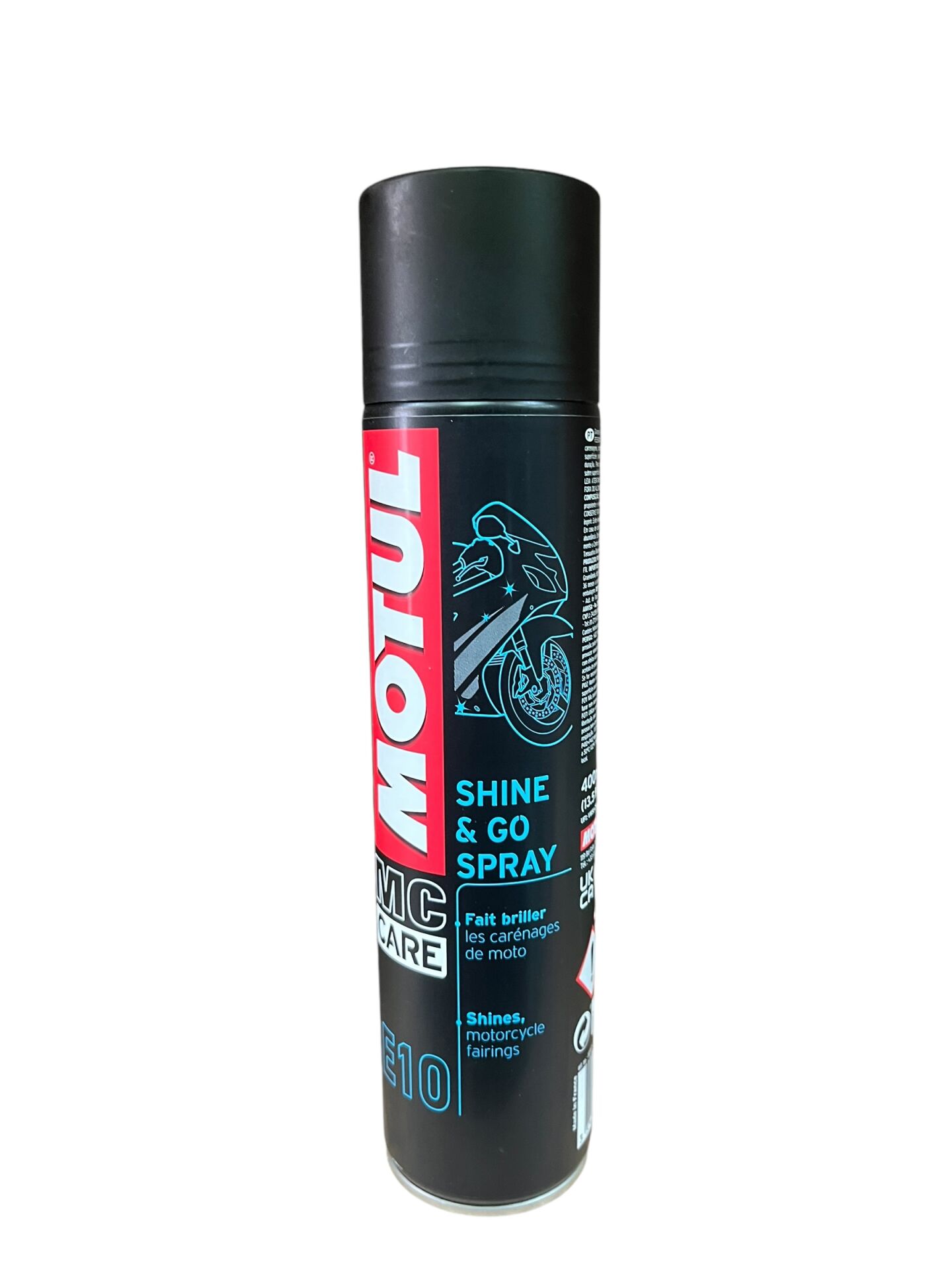 Motul E10 Shine Temizlik Sprey 0.4 Lt