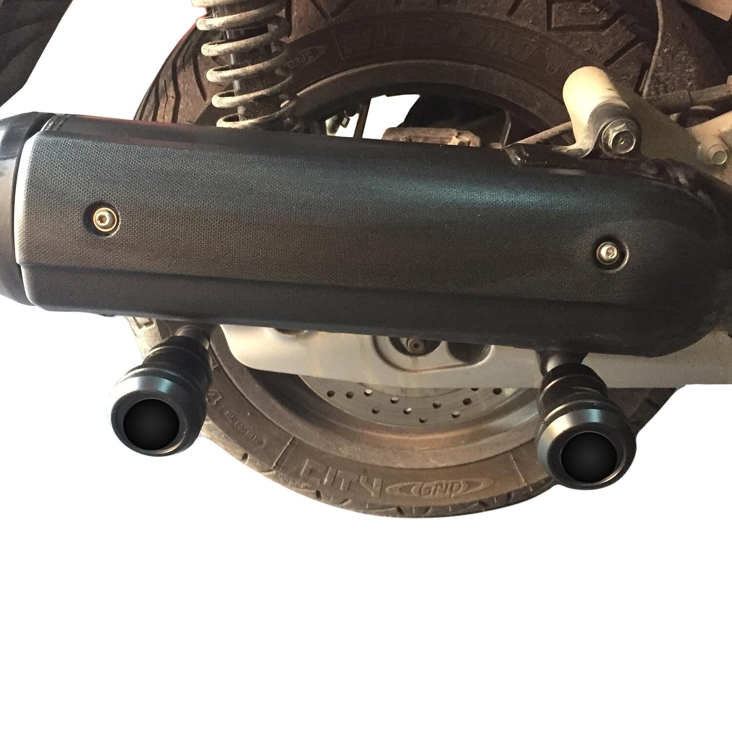 Yamaha XMax 250-300 (2018-2024) Gp Kompozit Egzoz Koruma Takozu