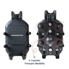 KnMaster TT-860 Titreşim Engelleyicili Tüm Motosikletlere Uyumlu Telefon Tutucu