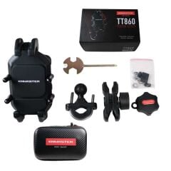 KnMaster TT-860 Titreşim Engelleyicili Tüm Motosikletlere Uyumlu Telefon Tutucu