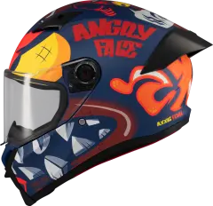 Axxis Fenix Angry Face Mat Kırmızı