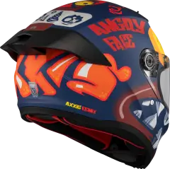 Axxis Fenix Angry Face Mat Kırmızı