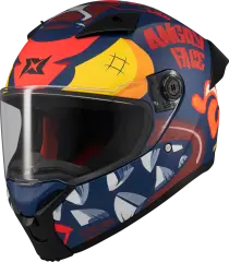 Axxis Fenix Angry Face Mat Kırmızı