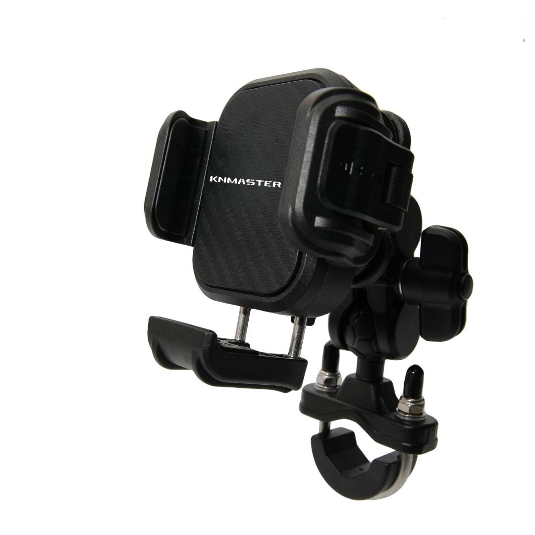 KnMaster TT-870 Titreşim Önleyicili Motosiklet Telefon Tutucu