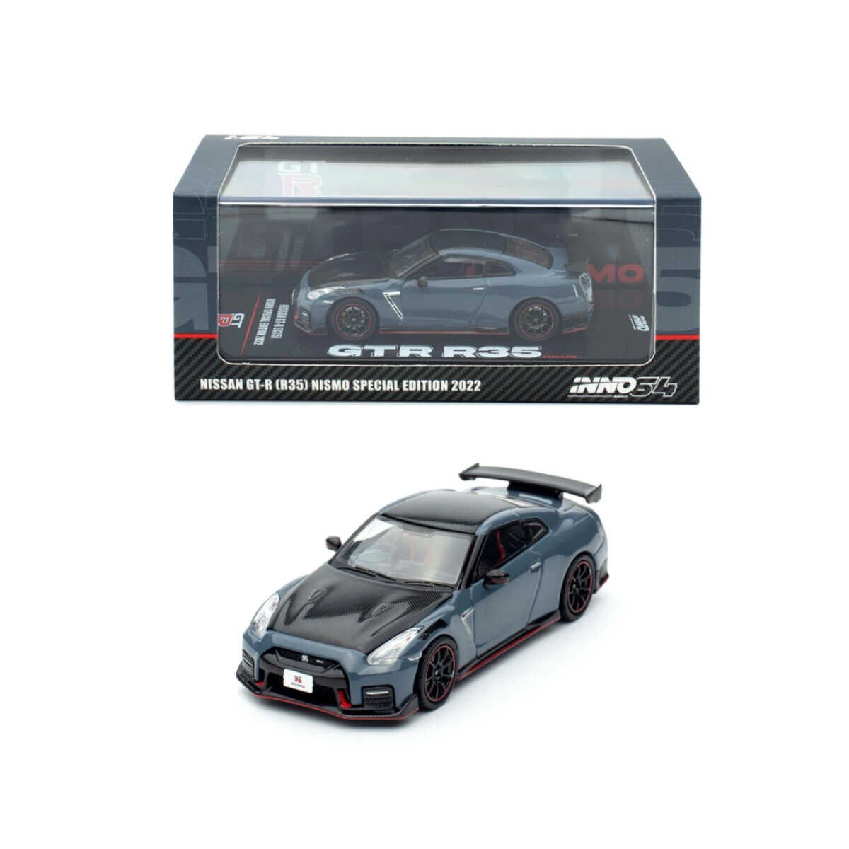İnno64 Nissan GT-R (R35) NISMO SPECIAL EDITION 2022 Stealth Gray