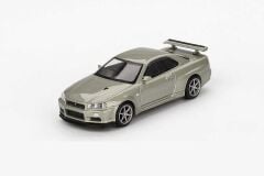 Mini GT Nissan Skyline GT-R (R34) V-Spec II Nür Millenium Jade