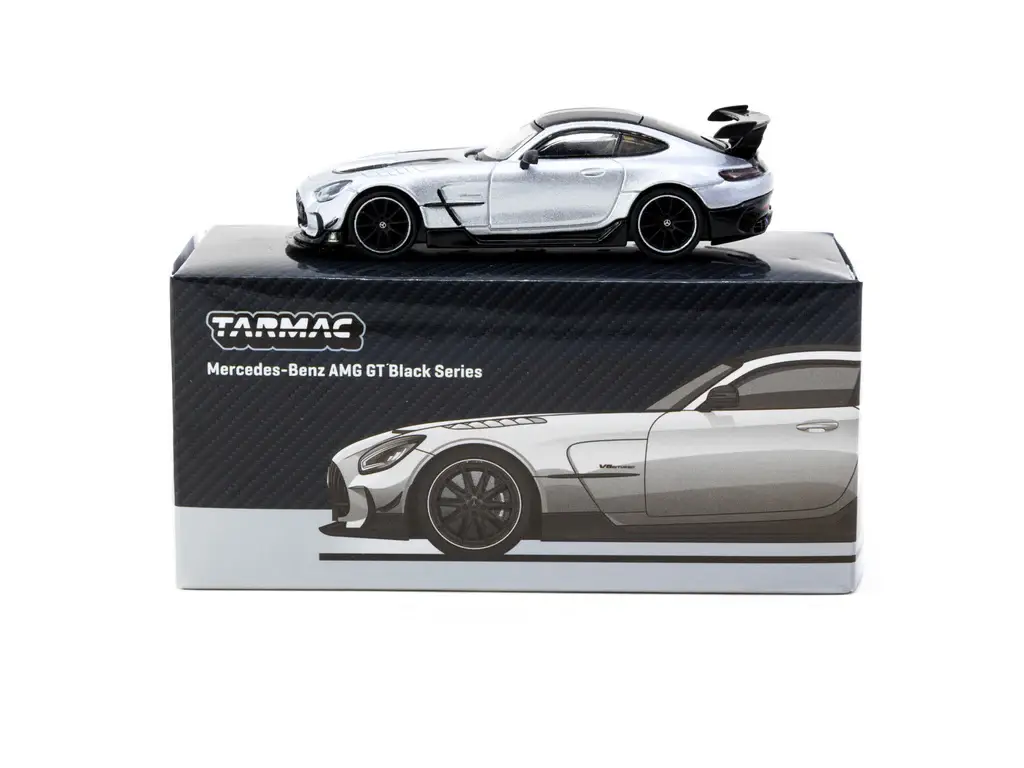 Tarmac Works Mercedes-Benz AMG GT Black Series Silver Metallic