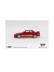 Mini GT Nissan Skyline Gt-R (R32) Veilside Combat C-I Gem Red