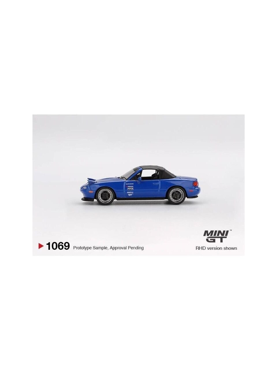 Mini GT 1069 Mazda Miata Mx-5 (Na) Tuned Version Dark Blue