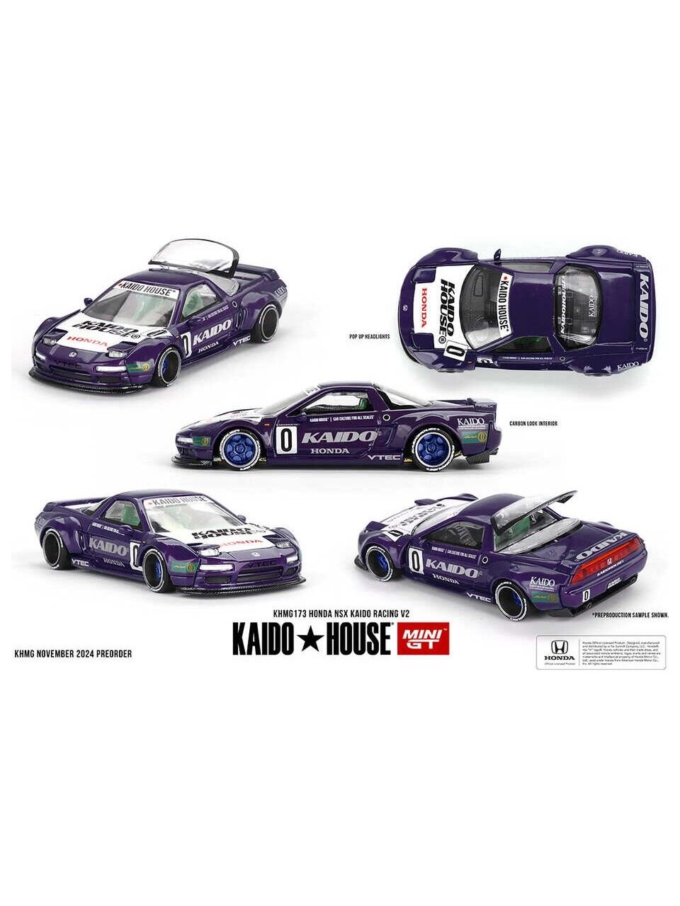 Mini GT x Kaido //173 Honda Nsx Kaido Racing V2