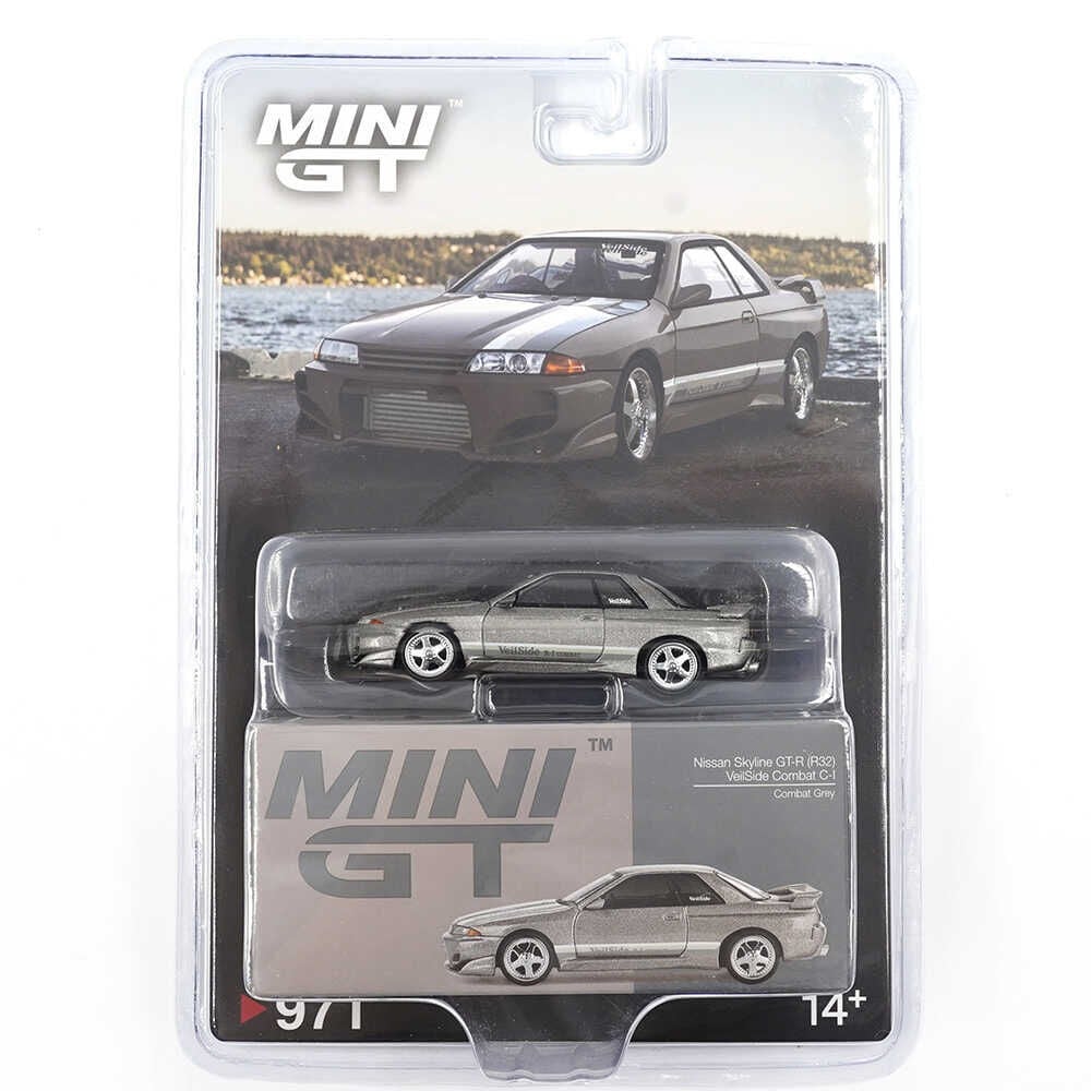 Mini GT Nissan Skyline GT-R(R32) Veilside Combat C-I Veilside Combat Grey
